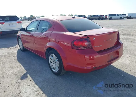 2014 Dodge Avenger Se from USA, damaged, VIN 1C3CDZAB2EN224147